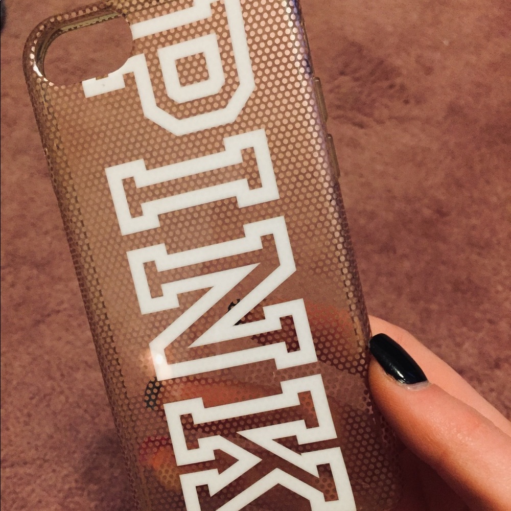 Pink phone case